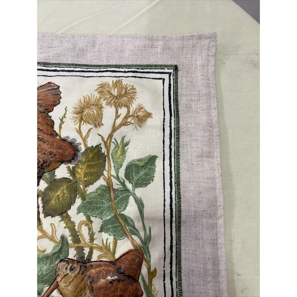 Vintage Handmade Birds Decorative Decor 3D Statement Pillowcase Layered